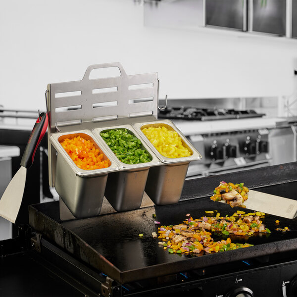 Chef Master 90316 Stainless Steel Steam Pan Insert for Griddle Shelf