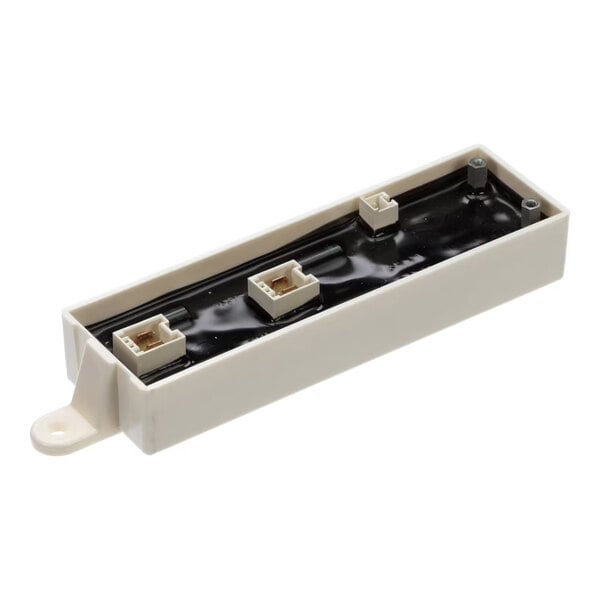 A rectangular Electrolux 0CA722 diode card with three connectors and a white plastic casing.