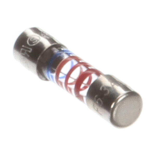 A cylindrical Electrolux 6.3A fast-acting fuse with metal end caps and a visible internal wire.