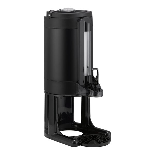 Service Ideas Universal GIU15GV3BLK 1.5 Gallon Black Thermal Coffee Server with Stand