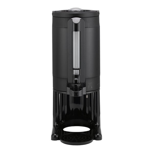 Service Ideas Universal GIU15GV3BLK 1.5 Gallon Black Thermal Coffee Server with Stand