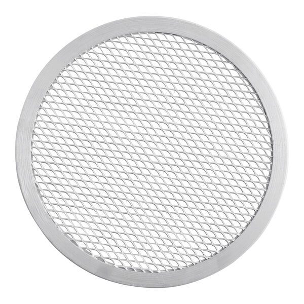 An American Metalcraft 8" round metal mesh pizza screen.