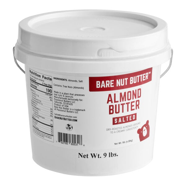 Bare Nut Butter Salted Almond Butter 9 lb.