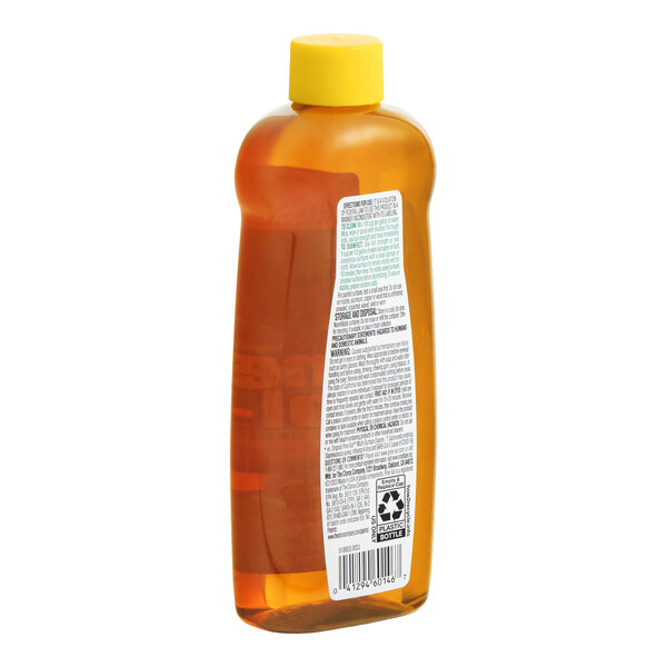 A 14 oz. bottle of Pine-Sol Original Pine Scent Multi-Surface Cleaner with a yellow cap.