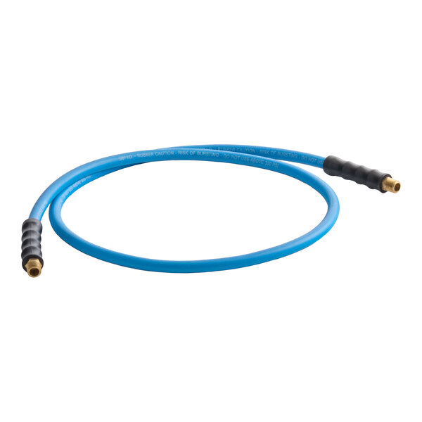 Regency Open Powder-Coated Steel Air / Water Hose Reel with 100' x 3/8" Hose