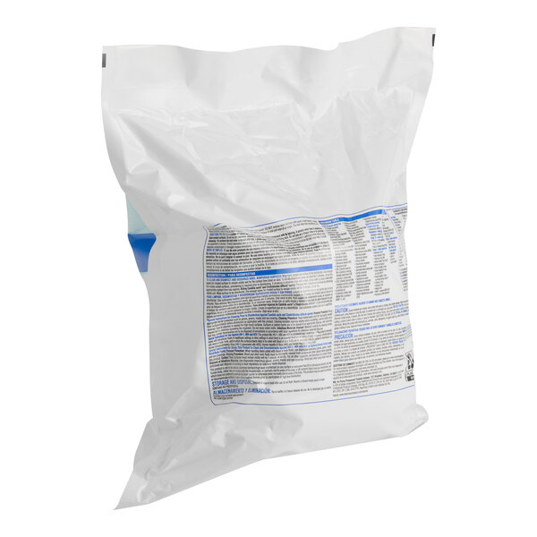 A refill pack of Clorox Healthcare bleach germicidal wipes containing 110 wipes.