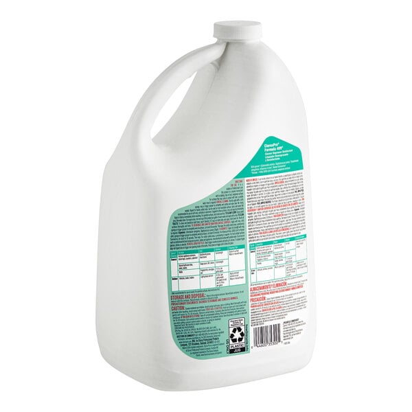 A one-gallon container of CloroxPro Formula 409 cleaner, degreaser, and disinfectant.