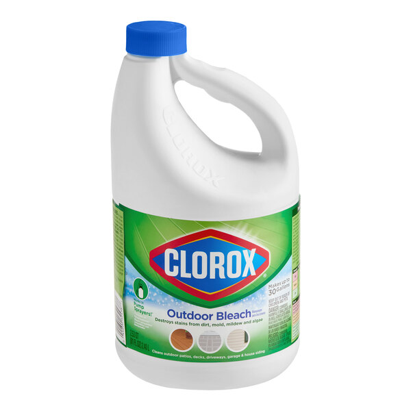 CloroxPro Clorox CLO32438 81 oz. Concentrated Outdoor Bleach - 6/Case