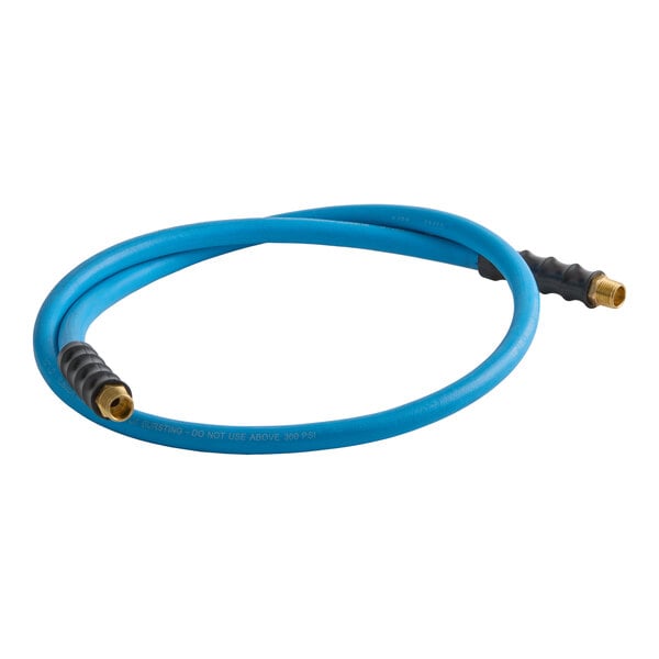 Regency Open Powder-Coated Steel Air / Water Hose Reel with 30' x 1/2" Hose