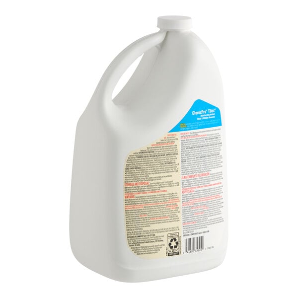 A one-gallon container of CloroxPro Tilex disinfecting instant mold and mildew remover.