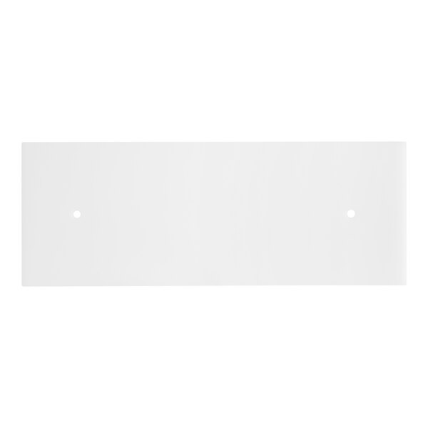 MainStreet Equipment 82910010 27 3/8" x 10 5/16" x 3/8" Poly Cutting Board for SCL1-E-HC