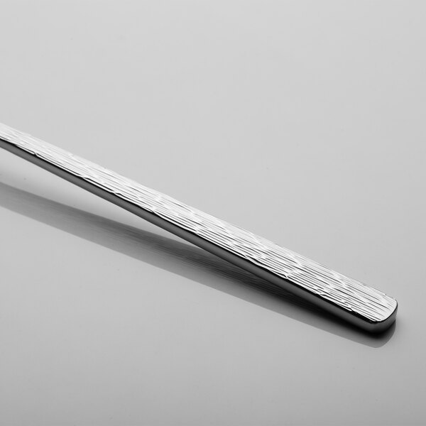 Sola Waterfall Texture 6 5/16" 18/10 Stainless Steel Extra Heavy Weight Teaspoon by Arc Cardinal - 12/Case