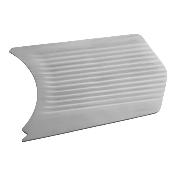 A metal gauge plate designed for use with Avantco SL713MAN and SL713A slicers.