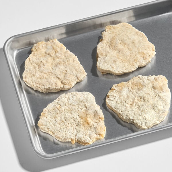 Tindle 3 oz. Plant-Based Vegan Chicken Fillet 2 lb. - 4/Case