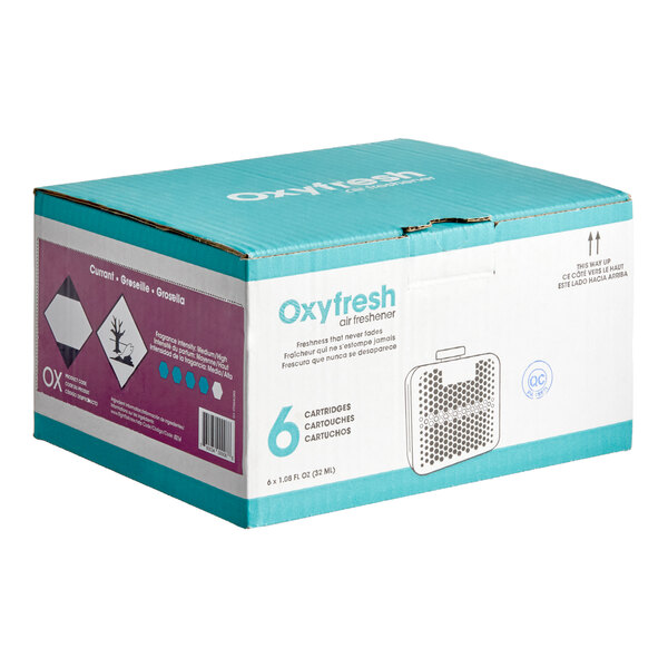 Fresh Products Oxyfresh OX-F-000I006M-18 Currant Scent Air Freshener Refill - 6/Case