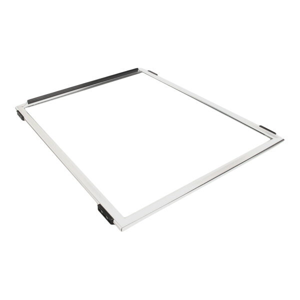A rectangular metal door frame component for a BKI oven, designed for left inner service with dimensions 18 5/8 x 23 inches.