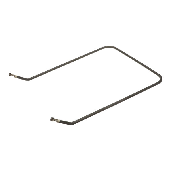A rectangular metal heating element with two terminal ends, designed for use in BKI equipment.