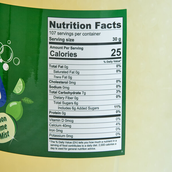 Bossen Lemon Lime Mist Soda Bursting Boba 7.04 lb. - 4/Case