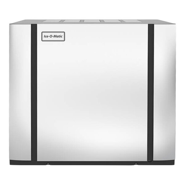 An Ice-O-Matic air-cooled half dice cube ice machine from the Elevation Series.