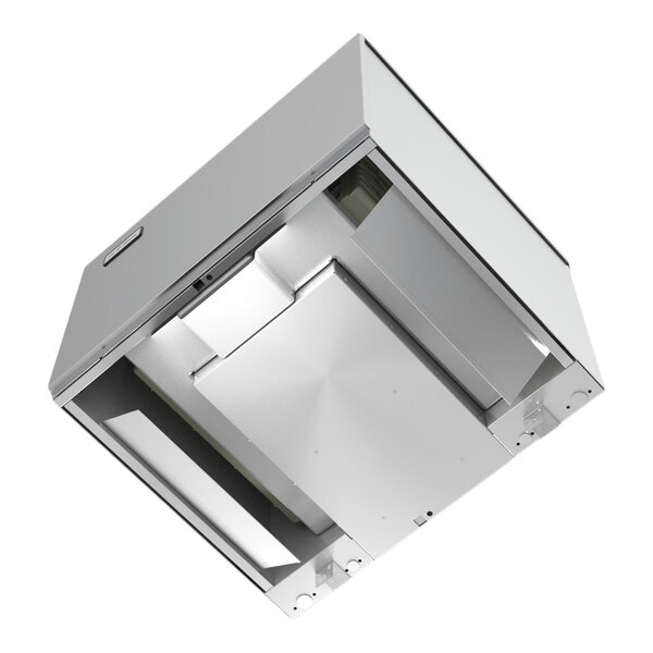 An industrial remote-cooled ice machine designed for producing half dice cube ice.