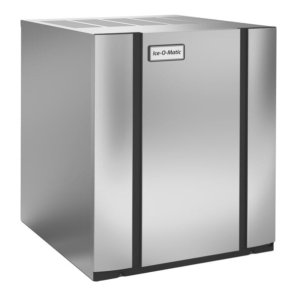 An industrial stainless steel ice machine from the Ice-O-Matic Elevation Series.