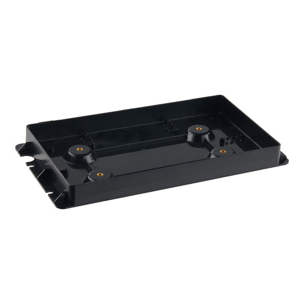 A black rectangular condensate pan designed for use with the Estella MCC220 model.