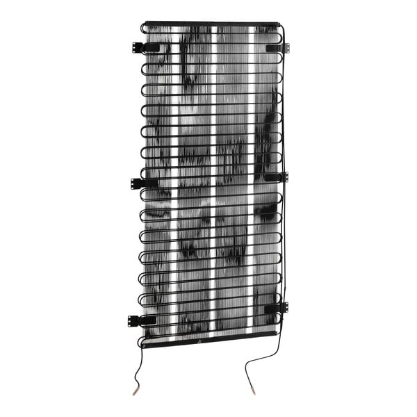 A black condenser coil designed for use with the Estella MCC220 commercial refrigerator.