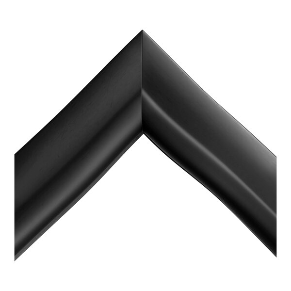 A black door gasket designed for the MCC220, shown in a V-shaped corner view.