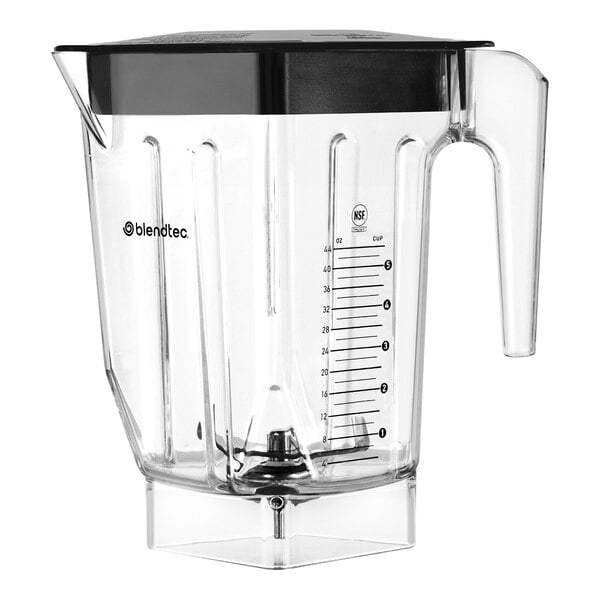Blendtec WildSide+ Ultra 40-632-70 88 oz. Clear Jar with Hard Lid