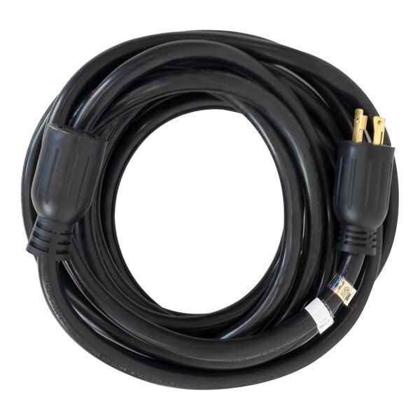DuroMax XP3025GC 25' 10 Gauge Heavy-Duty Generator Power Cord with Cord Hanger - 240V