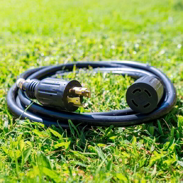 DuroMax XP3025GC 25' 10 Gauge Heavy-Duty Generator Power Cord with Cord Hanger - 240V