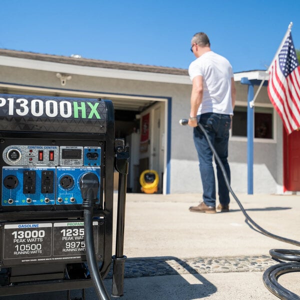 DuroMax XP5015GC 15' 6 Gauge Heavy-Duty Generator Power Cord - 240V