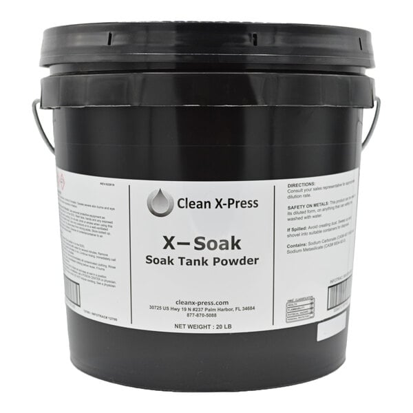 Clean X-Press X-Soak 12 CleanTank 40-Gallon Soak Tank Detergent