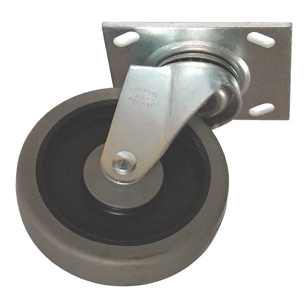 Rubbermaid® FG9T15L10000 5" Swivel Plate Caster for FG9T1600BLA and FG9T1500BLA