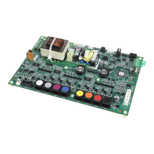 A green Antunes 7002260 main board kit with various electronic components and colored connectors.