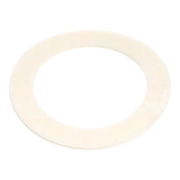 A flat, circular white spacer with a 1.25 inch outer diameter and 0.03 inch thickness.