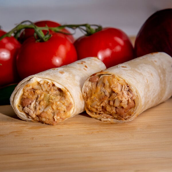 Tres Picosos Foil-Wrapped Pork Carnitas Burrito 8 oz. - 20/Case