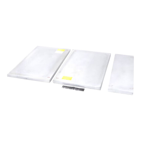 A set of three rectangular Ultra Rokite deck pieces for a Blodgett oven.