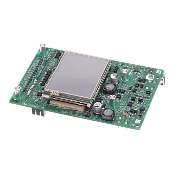 A green electronic circuit board with a mounted display screen, used as a programmed control for Blodgett BX14 manual ovens.