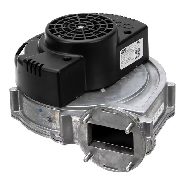 A metal and plastic Fasco fan assembly for Blodgett ovens, model 62579, designed for 120V operation.