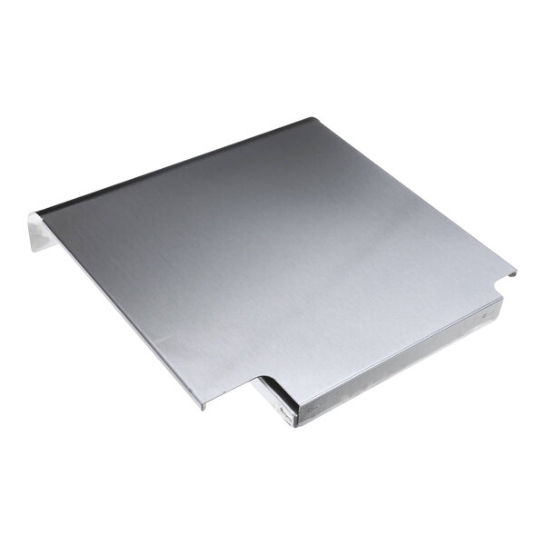 A stainless steel rear conveyor cover kit for an Antunes VCTM-2 machine.
