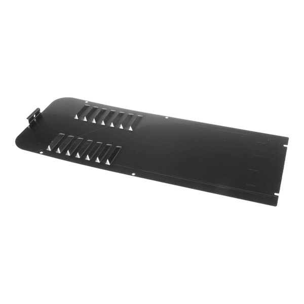 A black metal side panel kit with vent slots, designed for use with Antunes equipment.