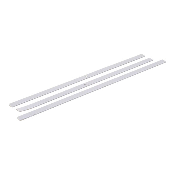 A set of three silicone gasket strips for use as a replacement kit.