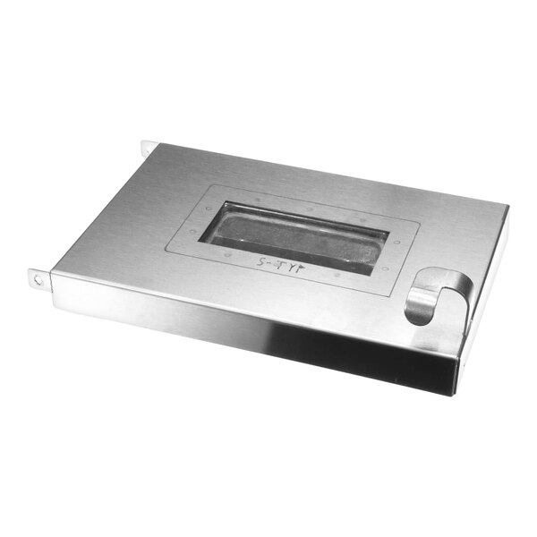 A stainless steel top cover kit for a single unit, designed for Antunes equipment.