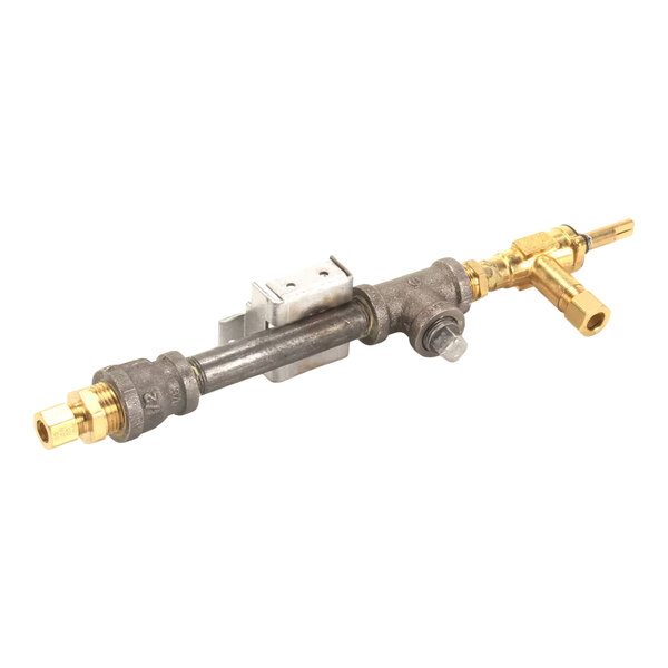 An assembly manifold support for natural gas, designed for use with Southbend equipment.