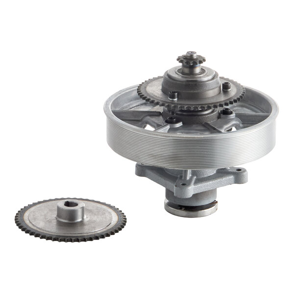 A metal clutch assembly with gears, designed for use with Estella SM20 and SM30 mixers.