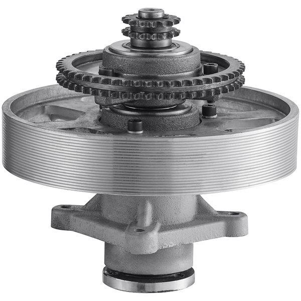 A metal clutch assembly with gears and a grooved outer ring, designed for Estella SM50 and SM60 models.