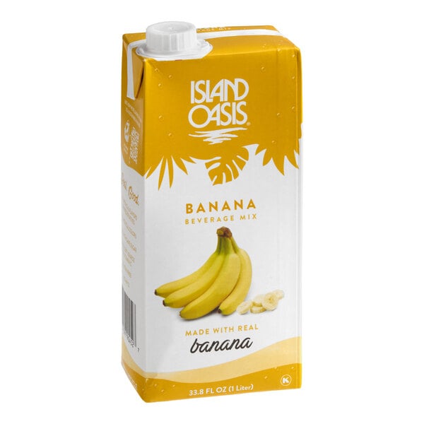 Island Oasis Banana Beverage Mix 1 Liter