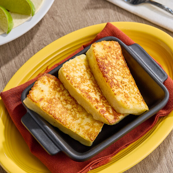 Jaimito Queso Blanco Panela Cheese Block 5 lb. - 4/Case