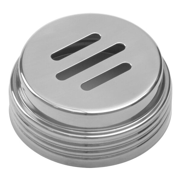 American Metalcraft 4407T 2 3/4" Stainless Steel Slotted Spice Shaker Lid for 4407 - 12/Case